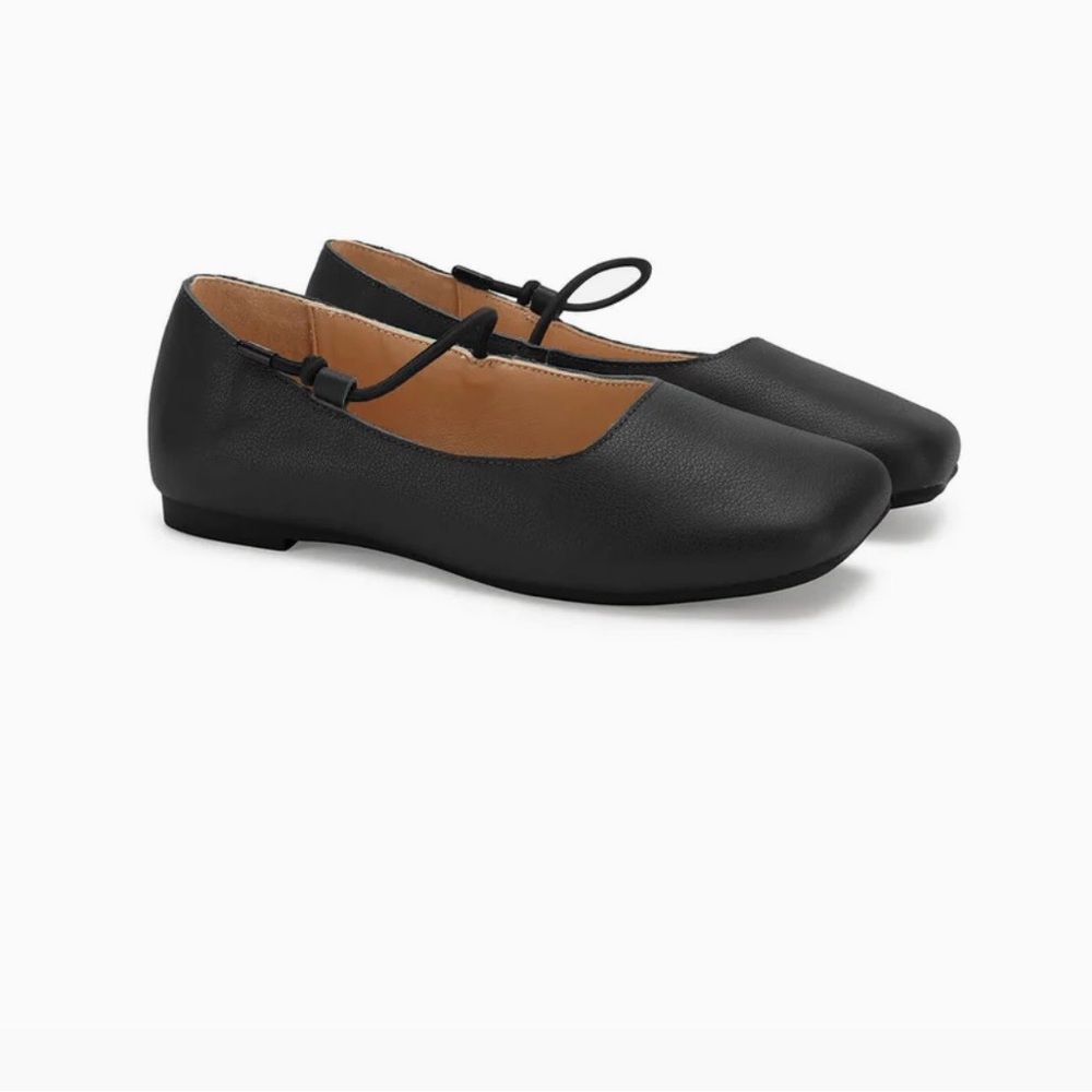 Empress Classic Black Mary Jane Flats - Women's size 40 - Picture 4 of 10